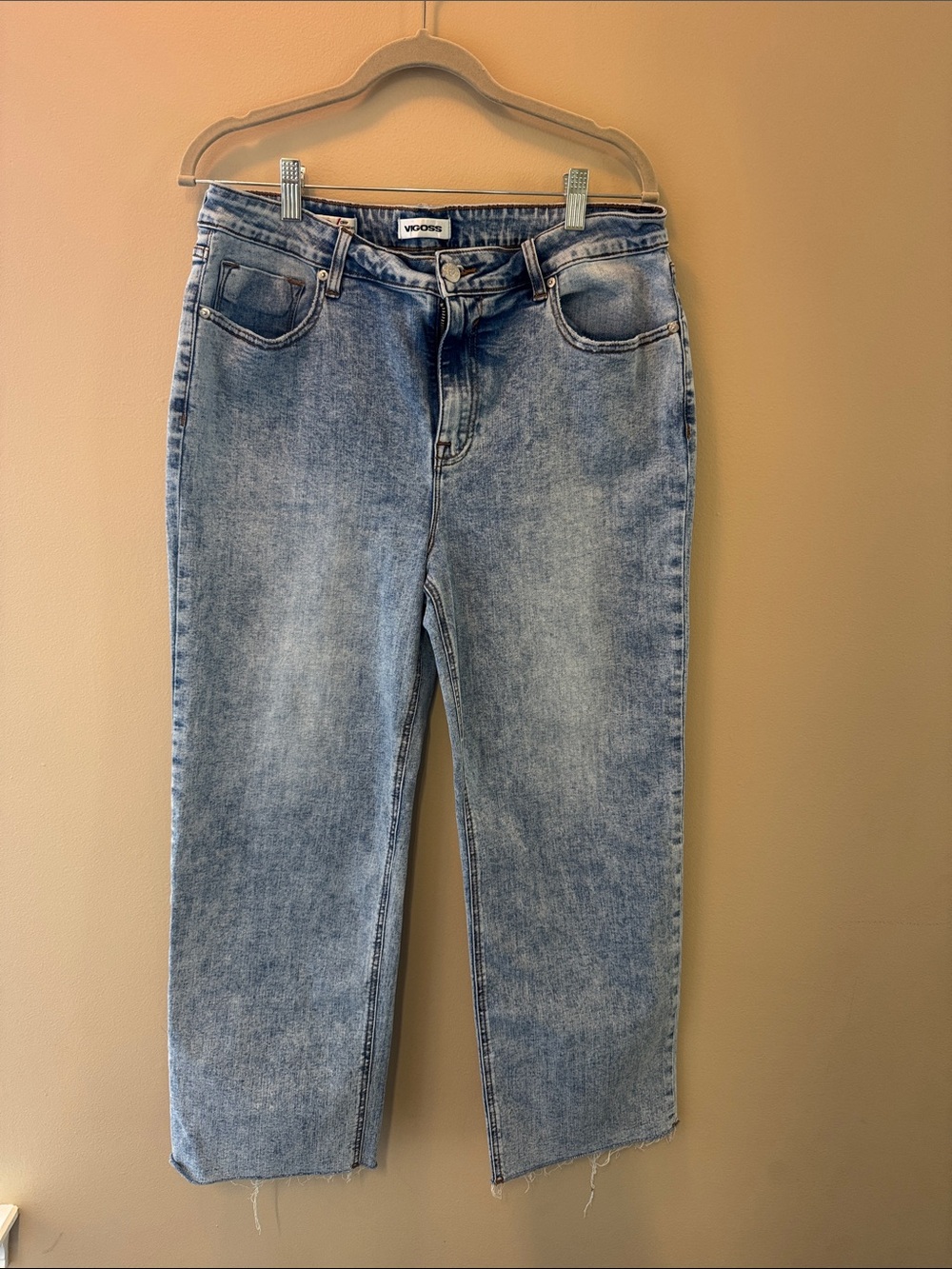 Vigoss Light Blue Straight Leg Jeans